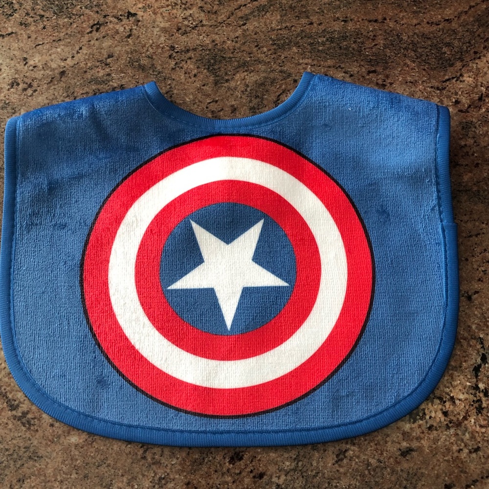 Captain America Bib